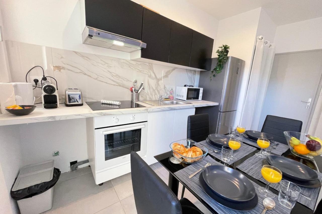 Ferienwohnung Le Grand Bleu Terrasseclimwifinetflix Proche Gare-Centre Marseilles Exterior foto