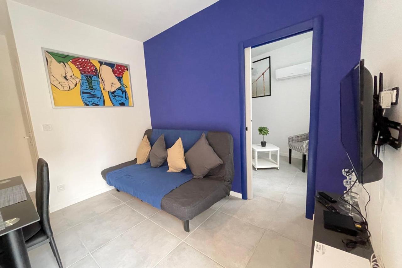 Ferienwohnung Le Grand Bleu Terrasseclimwifinetflix Proche Gare-Centre Marseilles Exterior foto