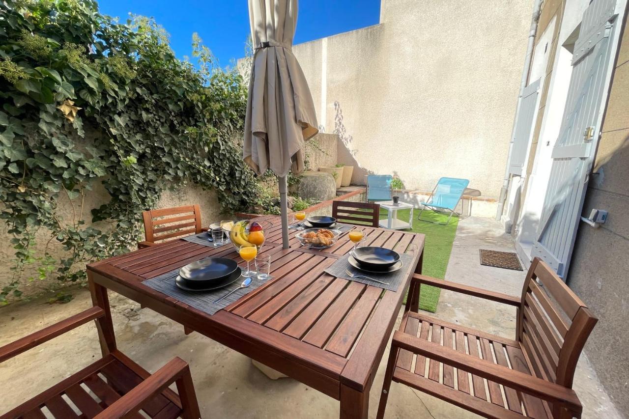 Ferienwohnung Le Grand Bleu Terrasseclimwifinetflix Proche Gare-Centre Marseilles Exterior foto