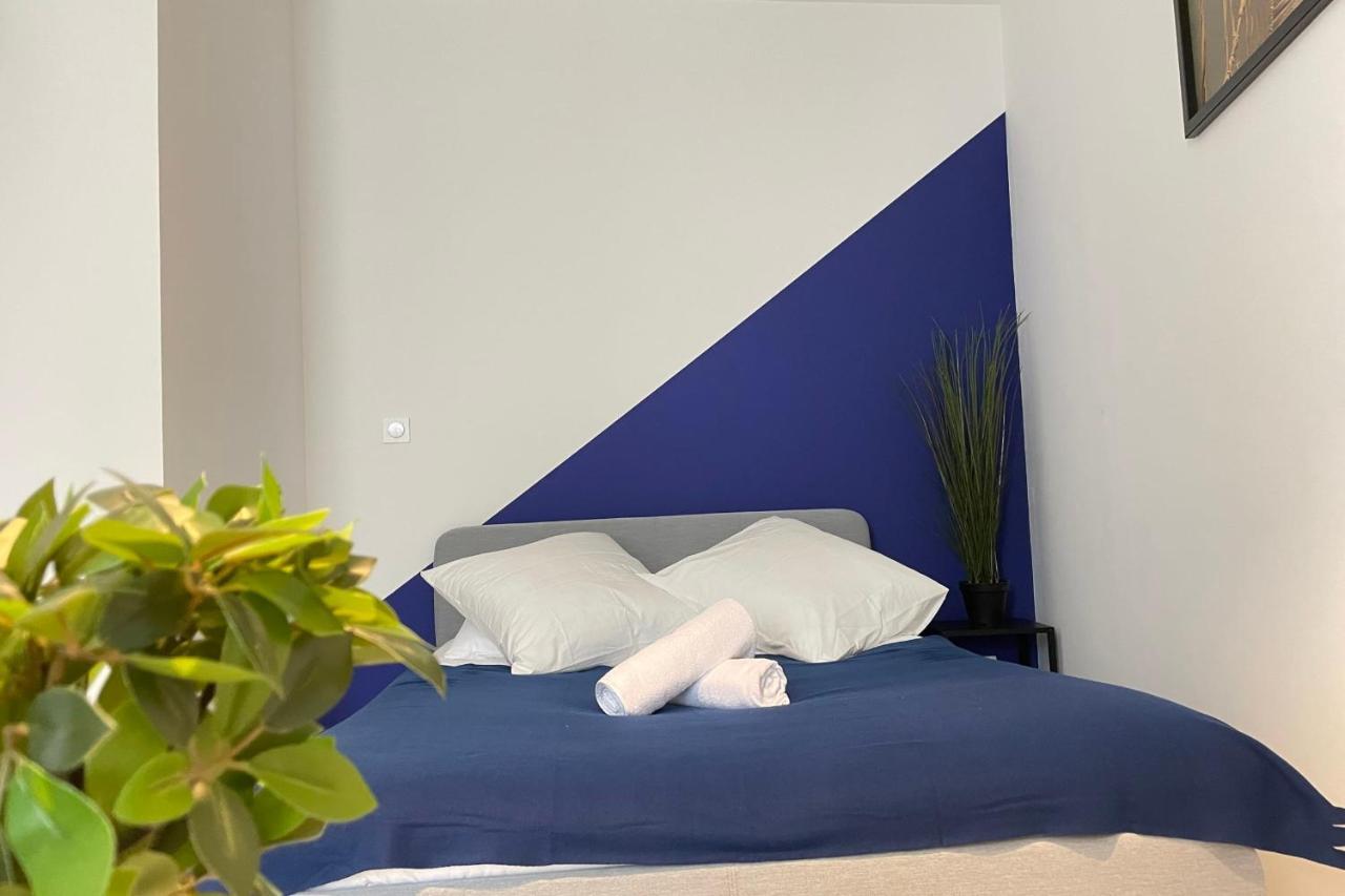 Ferienwohnung Le Grand Bleu Terrasseclimwifinetflix Proche Gare-Centre Marseilles Exterior foto